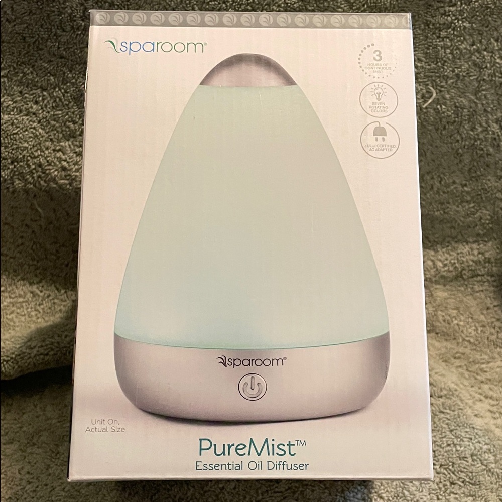 Sparoom PureMist Essential Oil Diffuser - White